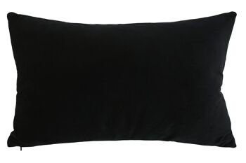 COUSSIN PU 50X10X30 BOUCLE NOIRE TX210662 5