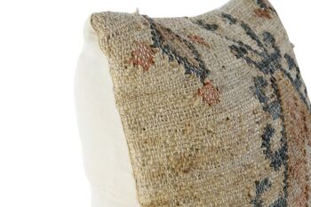 COUSSIN JUTE 50X15X50 560 GR, KILIM TRESSÉ NATUREL TX208751 2