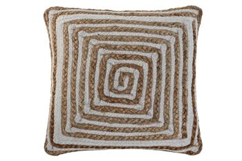 COUSSIN COTON JUTE 45X45 1,30 KG FAIT MAIN TX213624 1