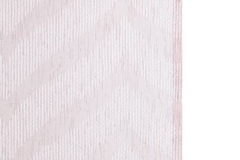 RIDEAU POLYESTER 140X260 8 ANNEAUX ROSE PÂLE TX213377 3