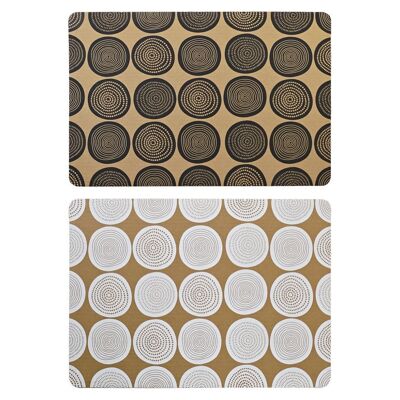 INDIVIDUAL CARTON 43X30X0.1 CIRCLES 2 ASSORTMENTS. PC193611