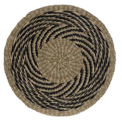 SINGLE SEAGRASS 38X38X1 NATURAL PC205405