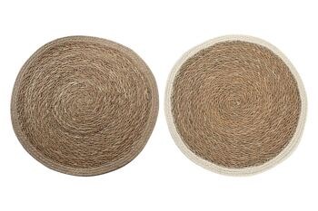 JUTE HERBE INDIVIDUELLE 37,5X37,5X0,5 2 ASSORT. PC202124 1