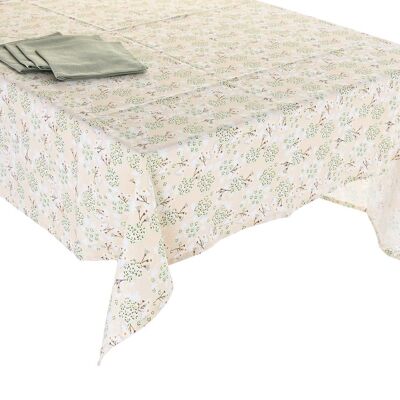 TABLECLOTH SET 9 COTTON 150X250X0,5 160 GREEN PC200288