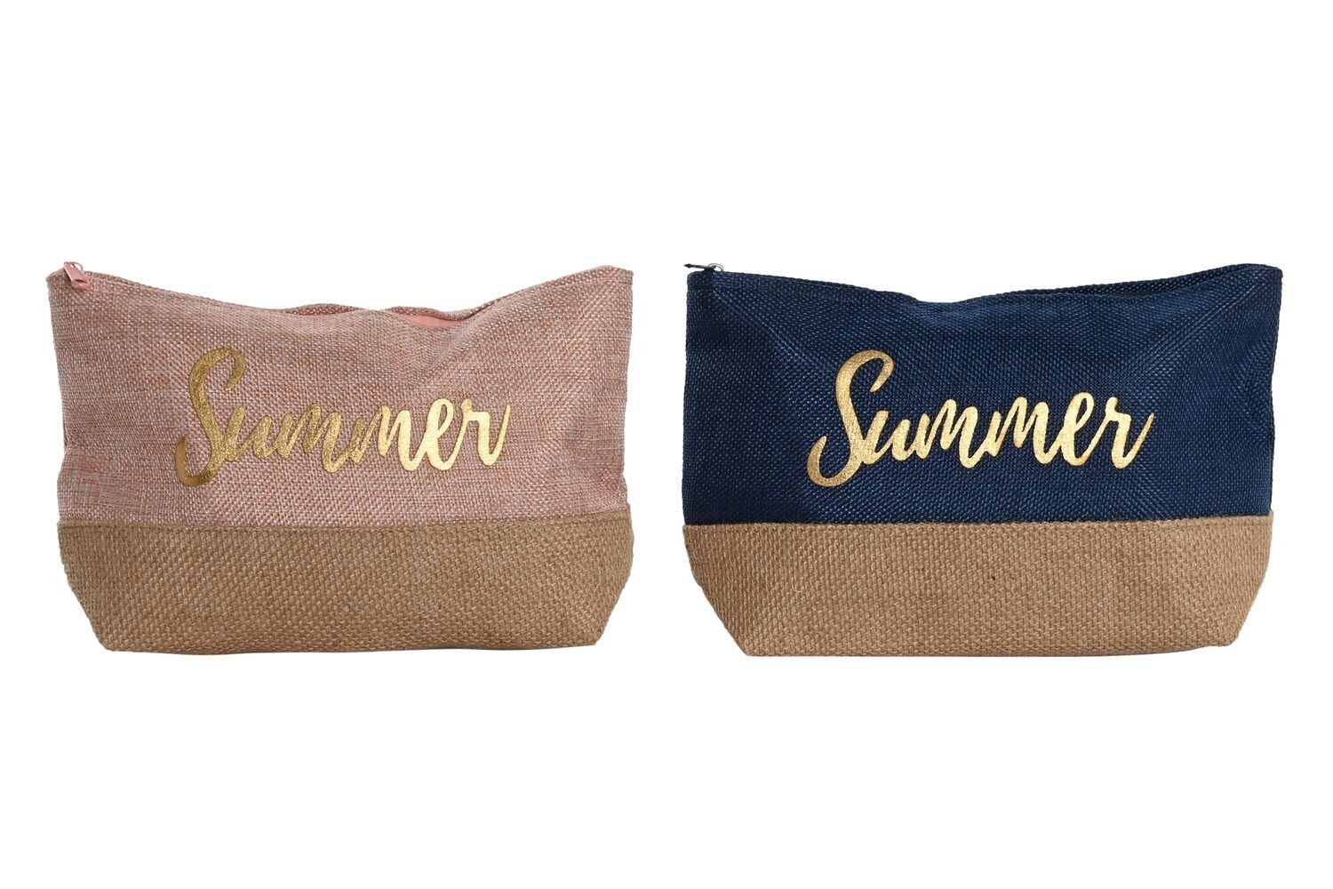 BASISGEHÄUSE POLYESTER CANVAS 23X6,5X15 BEACH 3 SORTIMENTE. BO204094