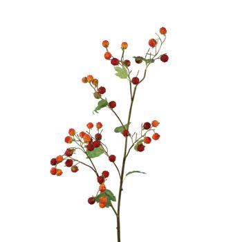 Fleur en Soie - Branche Framboise 108cm
