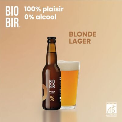 BIOBIR BLONDE LAGER – 330 ml