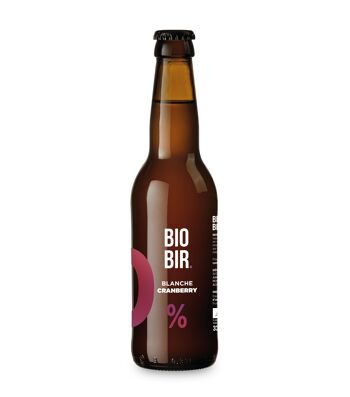 BIOBIR BLANCHE CRANBERRY - 330 mL