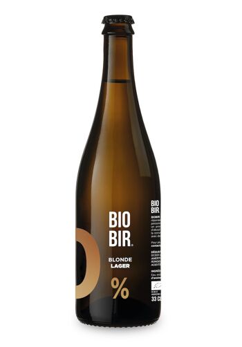 BIOBIR BLONDE LAGER - 750 mL