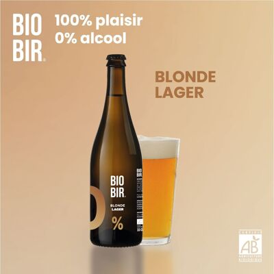 BIOBIR BLONDE LAGER – 750 ml
