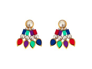 BOUCLES D'OREILLES EN OR DU BANGLADESH 1