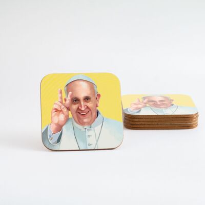 Der Papst-Untersetzer