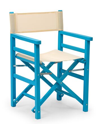 CHAISE DE RÉALISATION PLIANTE PCR BLEU 1