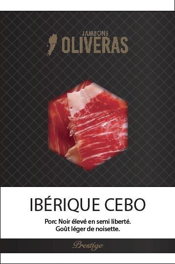 Ibérico-Schinken Cebo Pata Negra, vorgeschnitten, 70 g