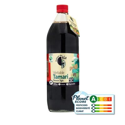 Fair trade organic tamari 1 L reusable