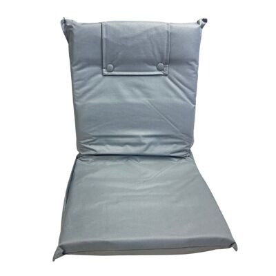Robust XL Backjack Meditation Chair Foldable - Oxford fabric - Gray - Dimensions: 45x45 cm, height 56 ​​cm