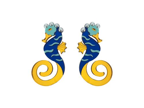 PENDIENTES SEAHORSE