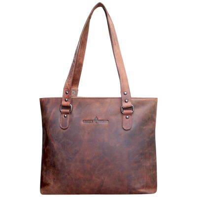 Olivia handbag leather shopper bag tote bag shoulder bag women