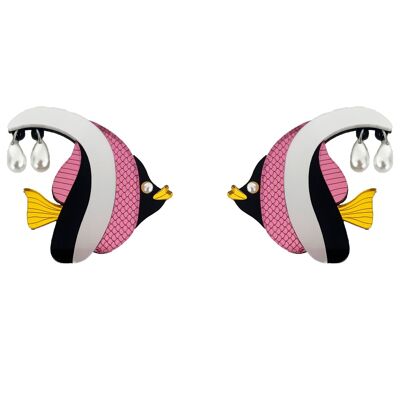 BOUCLES D'OREILLES POISSON EXOTIQUES