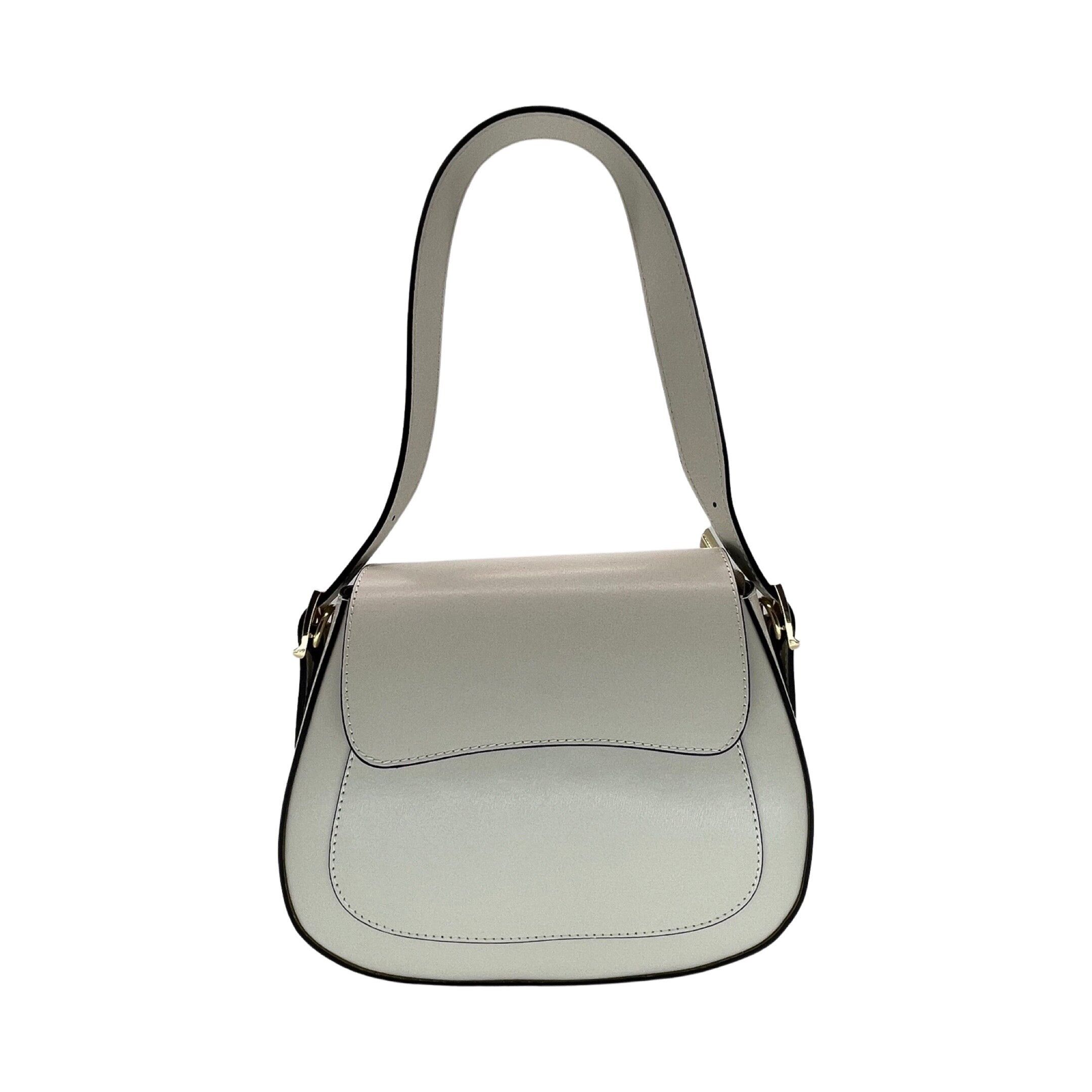 Borsa a spalla Annalisa in pelle liscia
