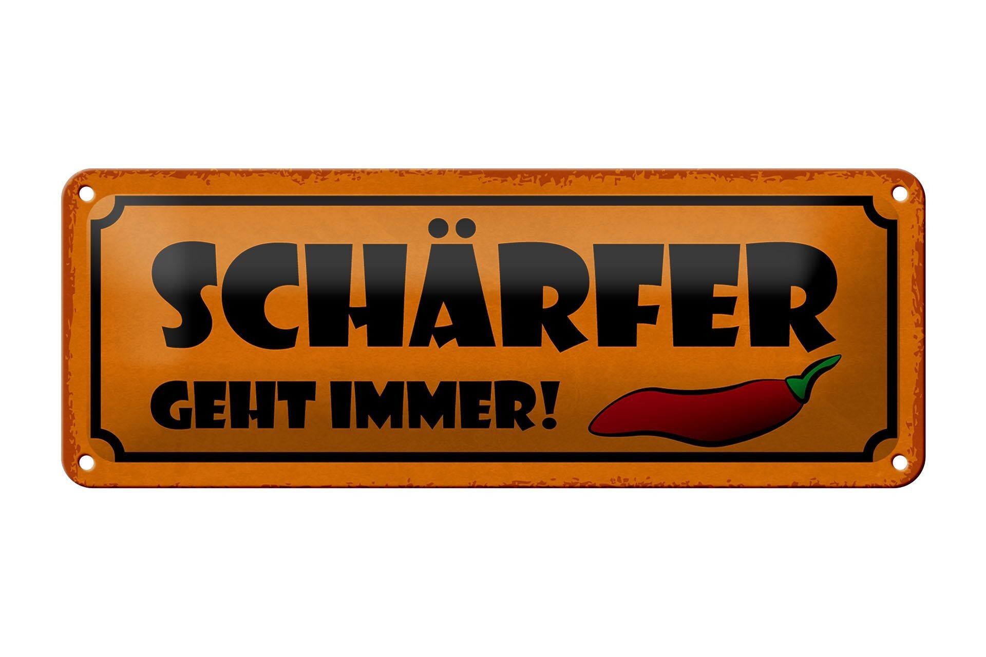 La targa in metallo con la scritta 27x10 cm più nitida è sempre una decorazione