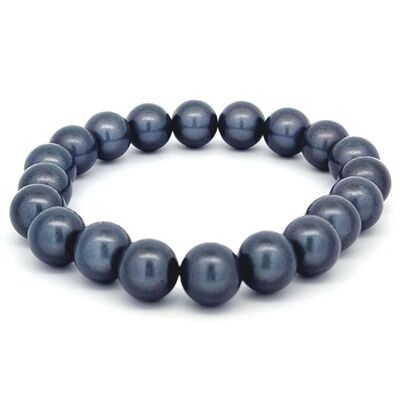 Bracciale Wonder night grigio 10mm