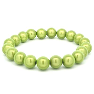 Bracelet Wonder citron vert 10 mm