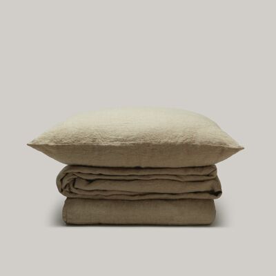 French washed linen duvet cover