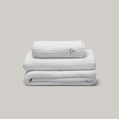 Cotton gauze bath linen