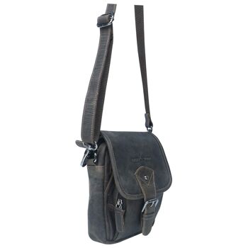 Bob Bum Bag Sac à bandoulière en cuir pour femme Petit 14