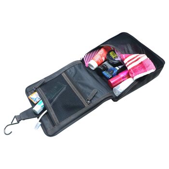 Trousse de toilette Gerd pour accrocher le sac cosmétique pour femmes en cuir pour hommes 5