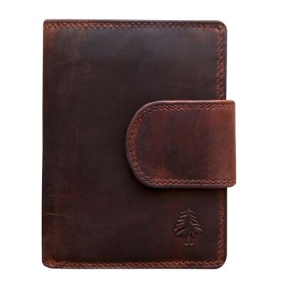 Rosi wallet women's large wallet men's leather vintage RFID