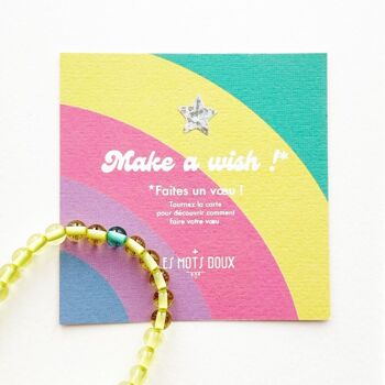 Bracelet “Make a wish” Summer 11