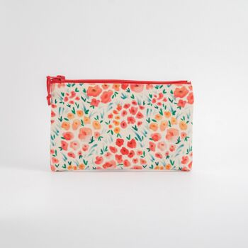 Etui Fleurs en Coton