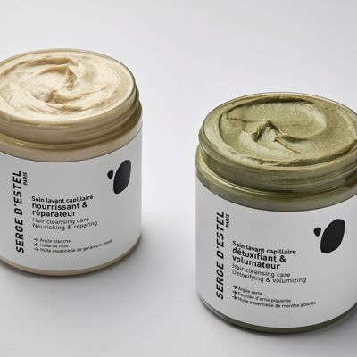 Duo of cleansing treatments in 250g