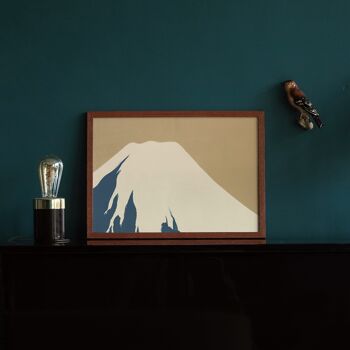 Affiche : Mont Fuji - Momoyogusa 2