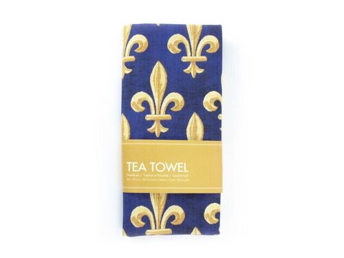 Tea Towel, Fleur de Lys