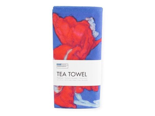 Tea Towel, Mondrian, Amaryllis