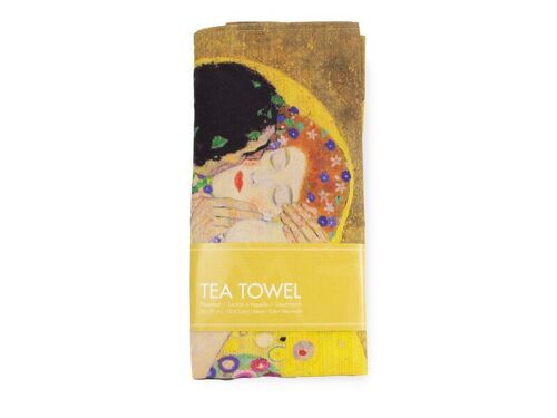 Tea Towel, Gustav Klimt, The kiss