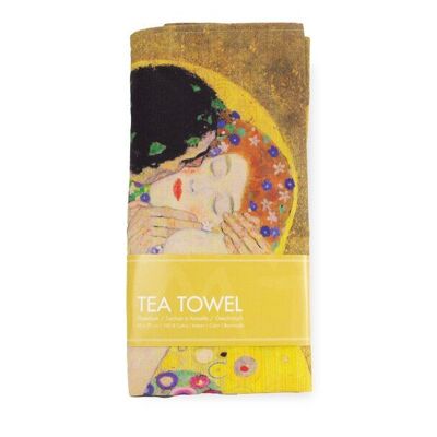 Tea Towel, Gustav Klimt, The kiss