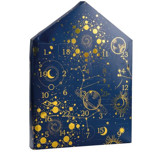 Calendrier bleu constellation