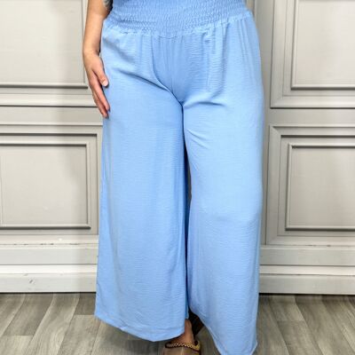 Palazzo-Hose mit hoher Taille