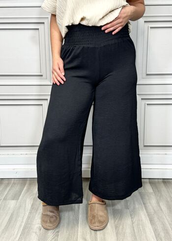 Pantalon Palazzo Taille Haute 9