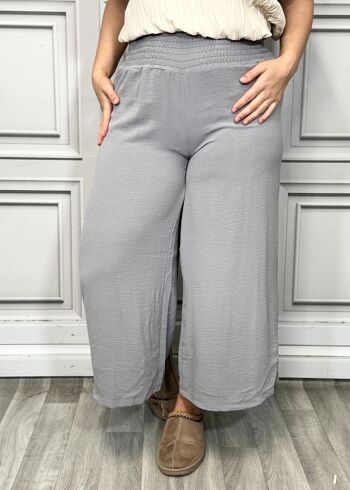 Pantalon Palazzo Taille Haute 13