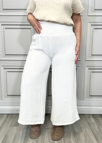 Pantalon Palazzo Taille Haute 17