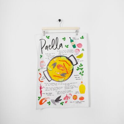 Paella-Geschirrtuch