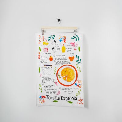 Spanish Tortilla Tea Towel