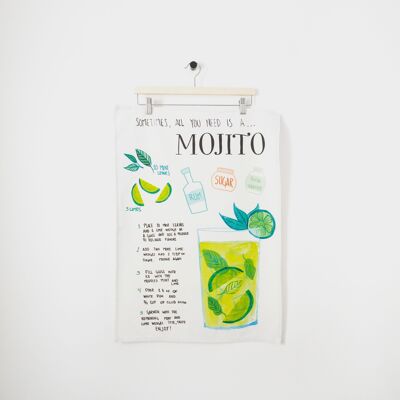 Mojito Tea Towel