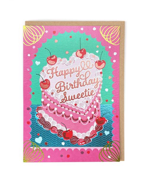 Happy Birthday Sweetie Card