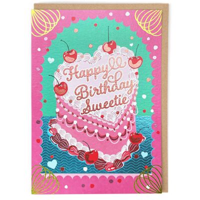 Happy Birthday Sweetie Card